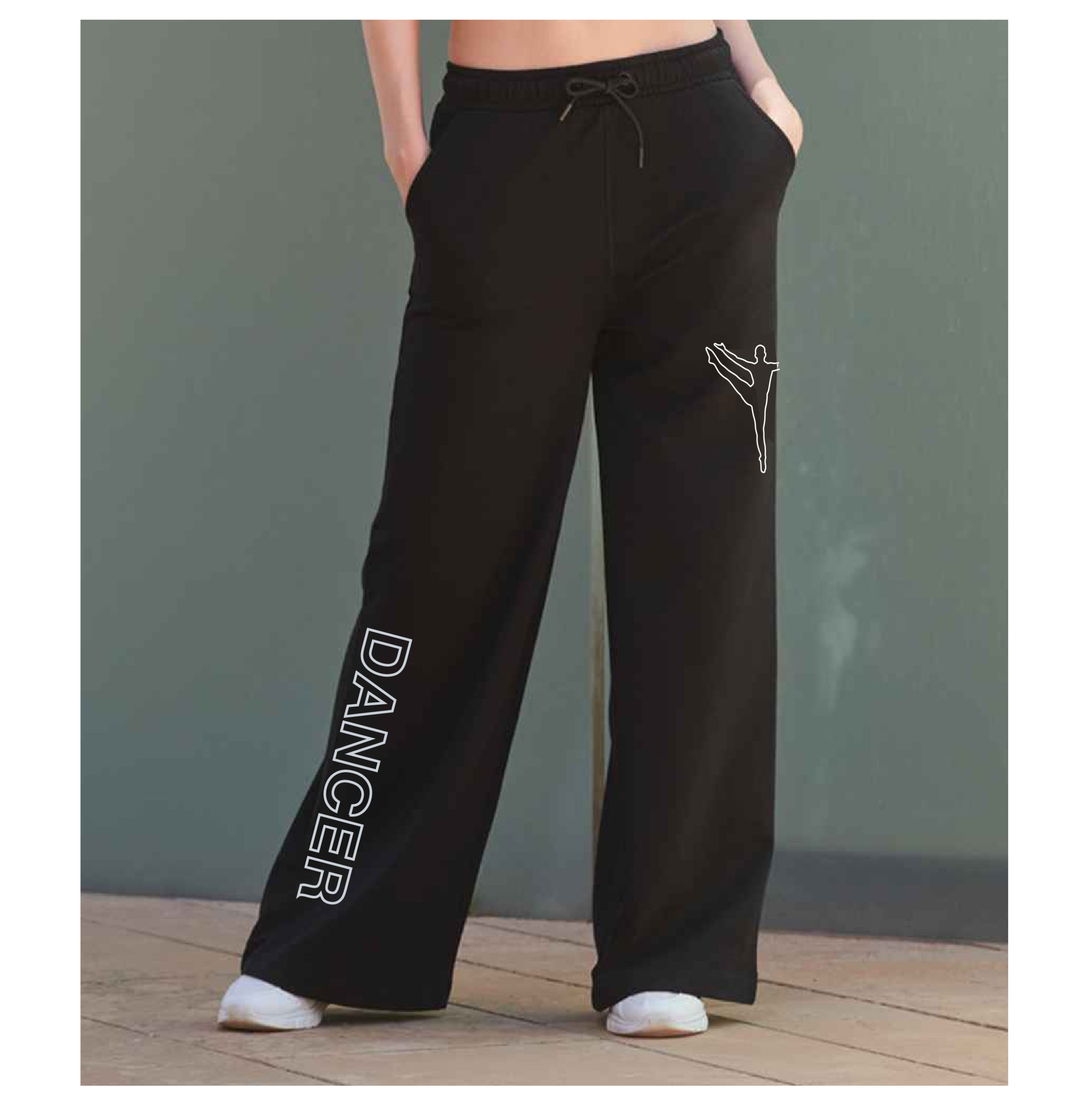 flared joggers ladies