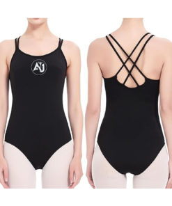 AJ dance Black Leotard