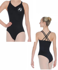 Cross-over Strappy Leotard
